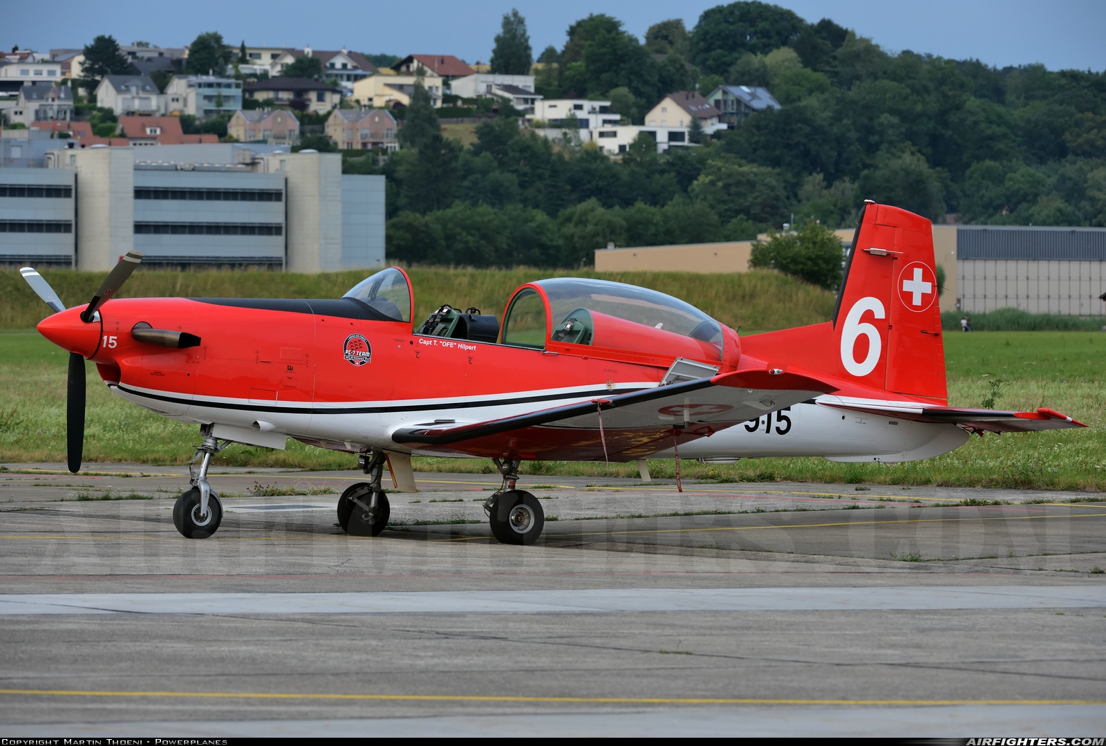 Switzerland - Air Force Pilatus NCPC-7 Turbo Trainer A-915 at Dubendorf (LSMD), Switzerland