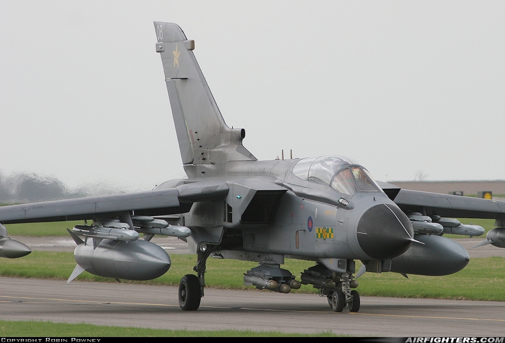 UK - Air Force Panavia Tornado GR4A ZA370 at Waddington (WTN / EGXW), UK