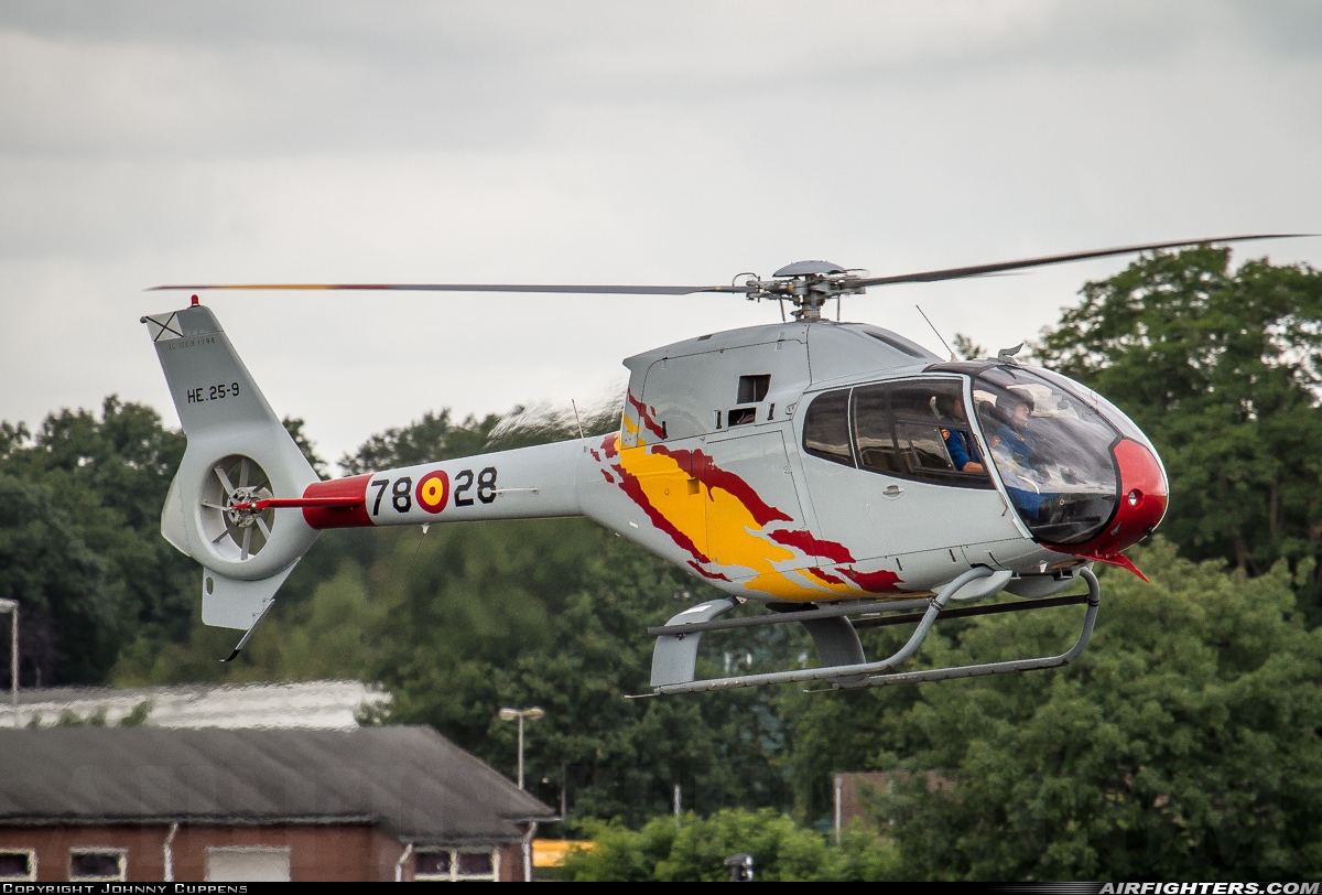 Spain - Air Force Eurocopter EC-120B Colibri HE.25-9 at Bergen op Zoom - Woensdrecht (WOE / BZM / EHWO), Netherlands