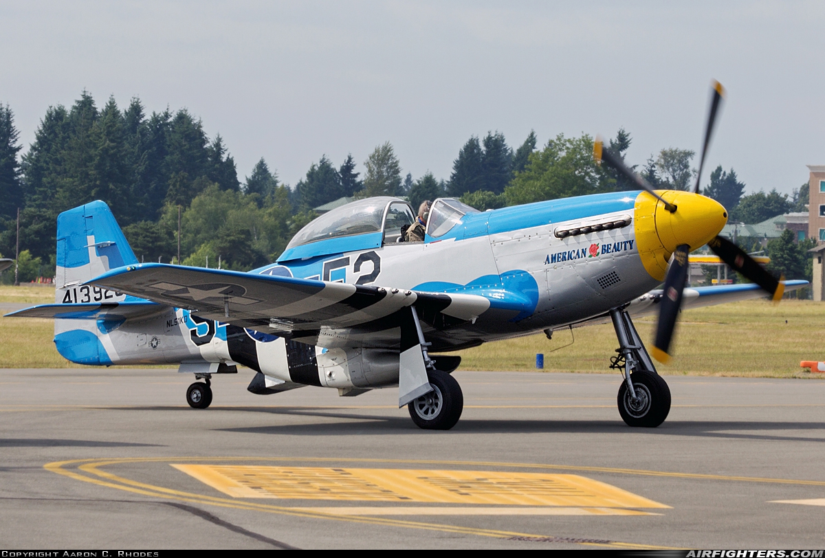 Private - Olympic Flight Museum North American P-51D Mustang NL51KD at Olympia - Regional (OLM / KOLM), USA