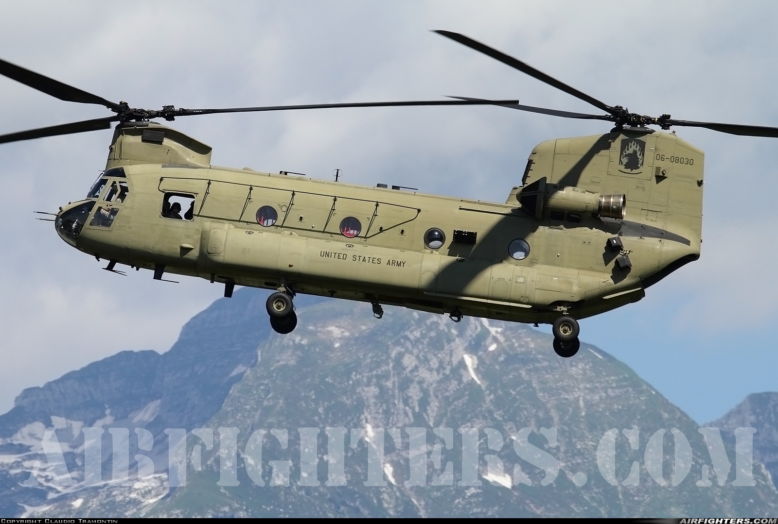 USA - Army Boeing Vertol CH-47F Chinook 06-08030 at Aviano (- Pagliano e Gori) (AVB / LIPA), Italy