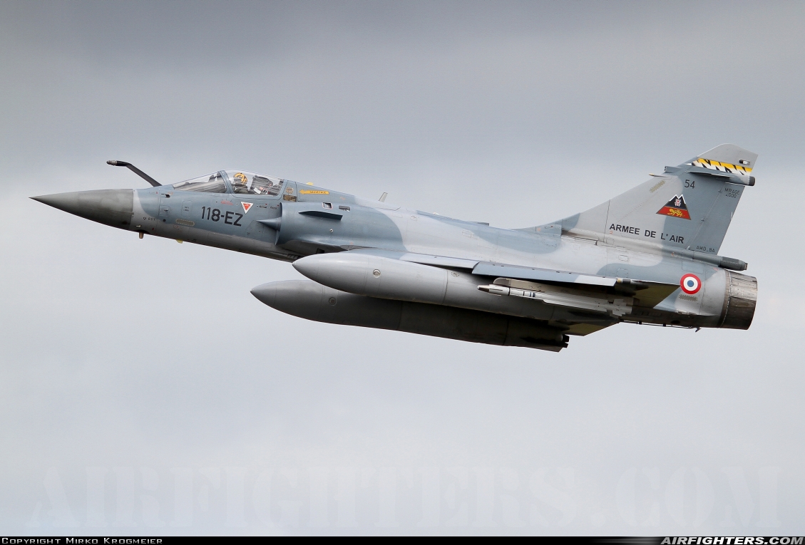 France - Air Force Dassault Mirage 2000-5F 54 at Schleswig (- Jagel) (WBG / ETNS), Germany