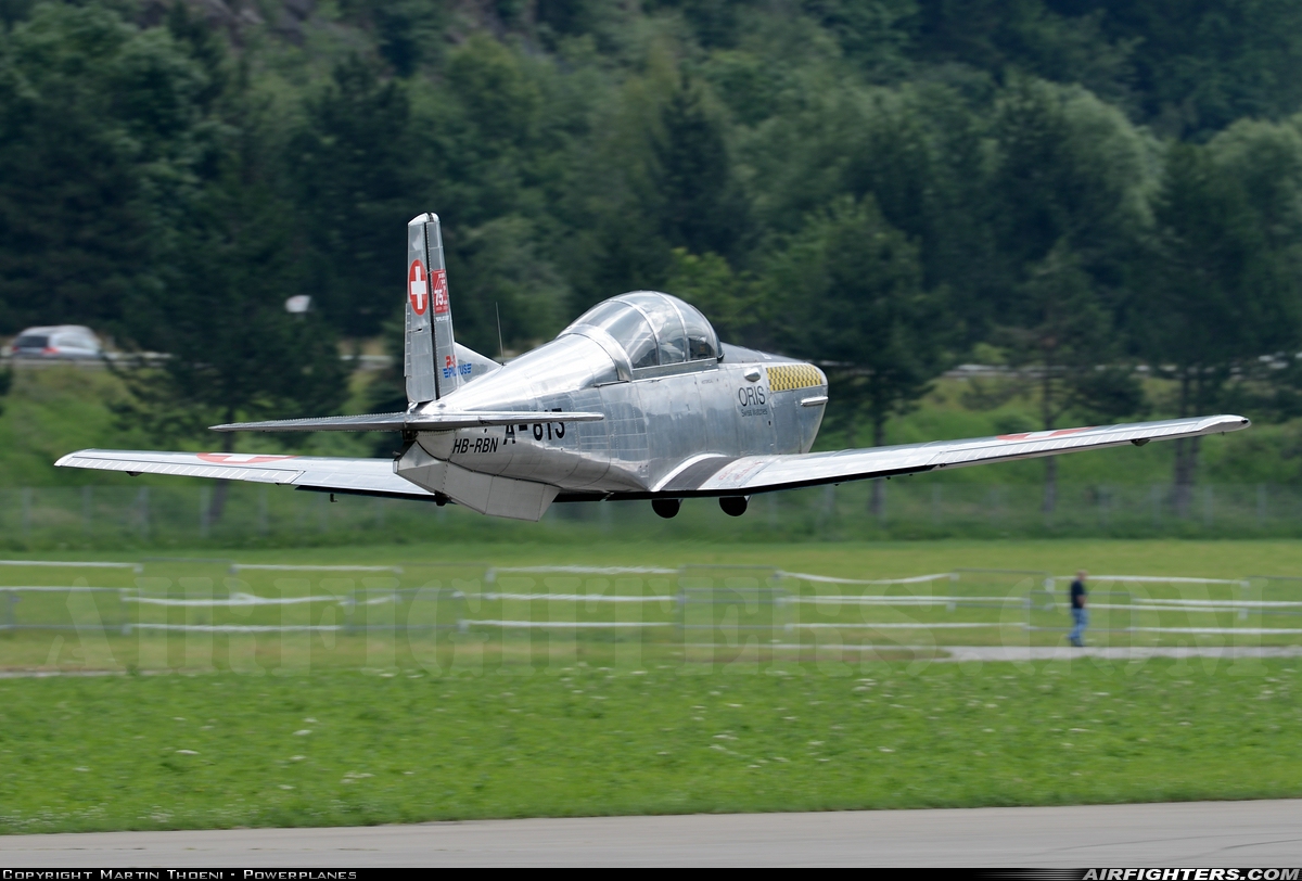 Private - P-3 Flyers Pilatus P-3-03 HB-RBN at Ambri (LSPM), Switzerland