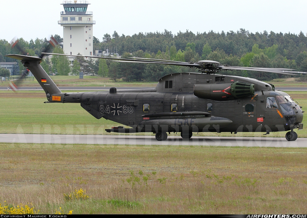 Germany - Air Force Sikorsky CH-53GS (S-65) 84+98 at Holzdorf (ETSH), Germany