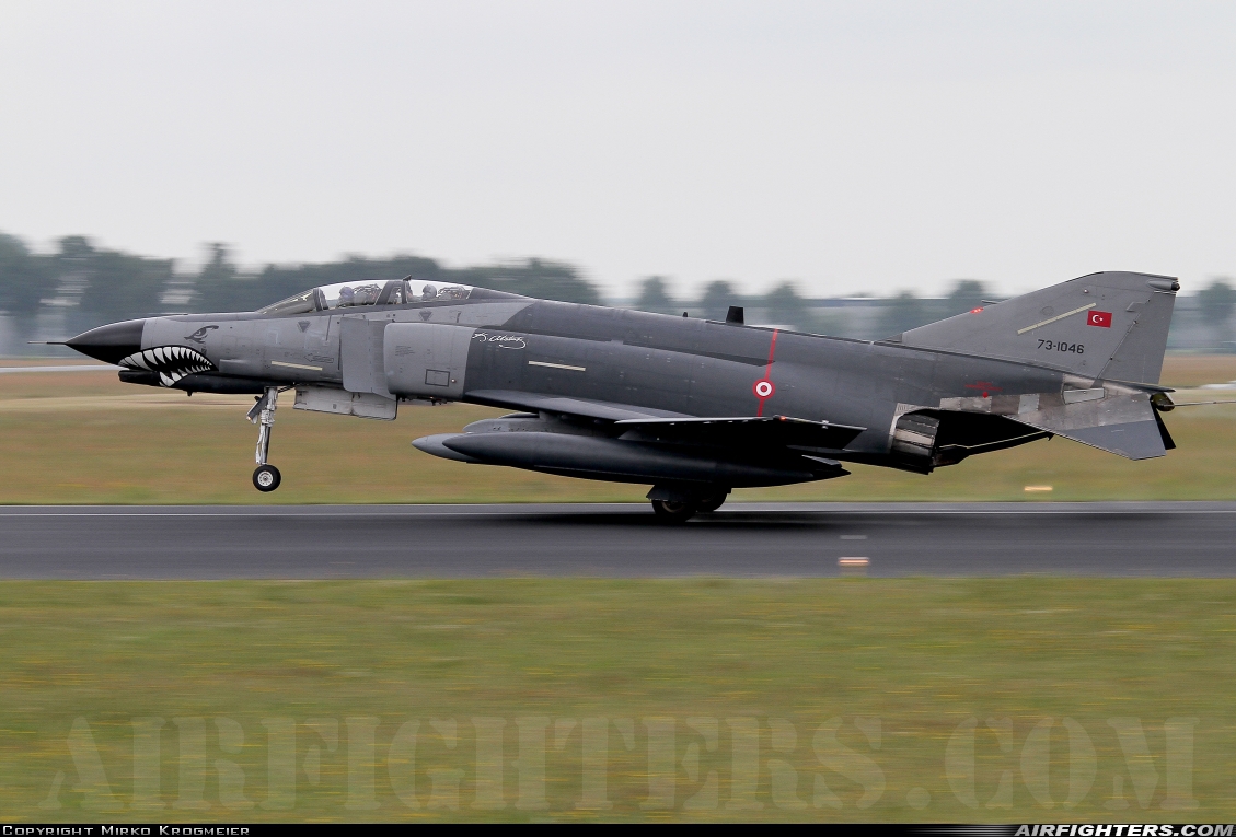 Türkiye - Air Force McDonnell Douglas F-4E-2020 Terminator 73-1046 at Breda - Gilze-Rijen (GLZ / EHGR), Netherlands
