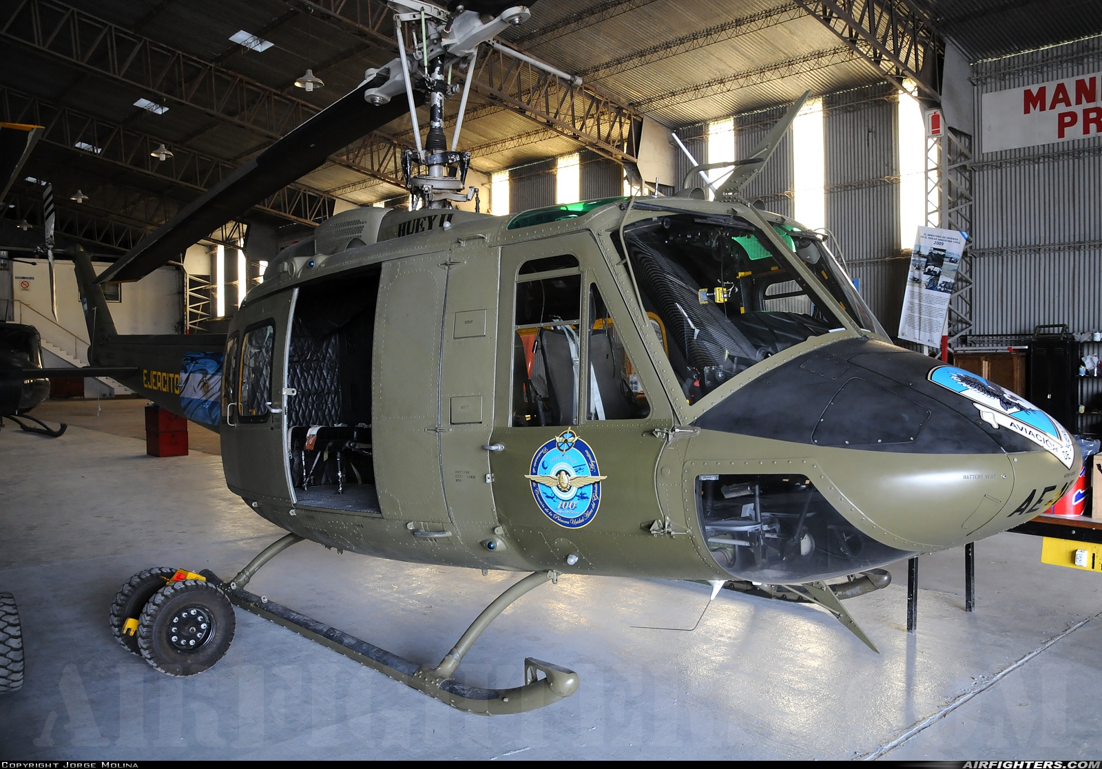 Argentina - Army Bell UH-1H-II Iroquois (205) AE-464 at Buenos Aires - Campo de Mayo (CPO / SADO), Argentina
