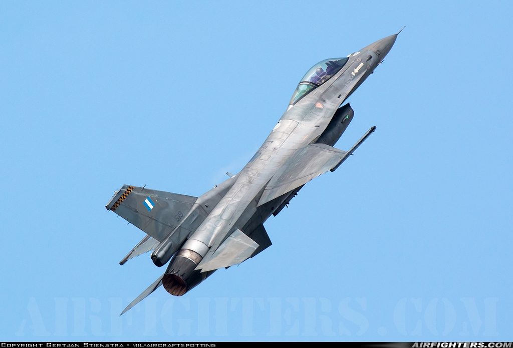 Greece - Air Force General Dynamics F-16C Fighting Falcon 519 at Breda - Gilze-Rijen (GLZ / EHGR), Netherlands