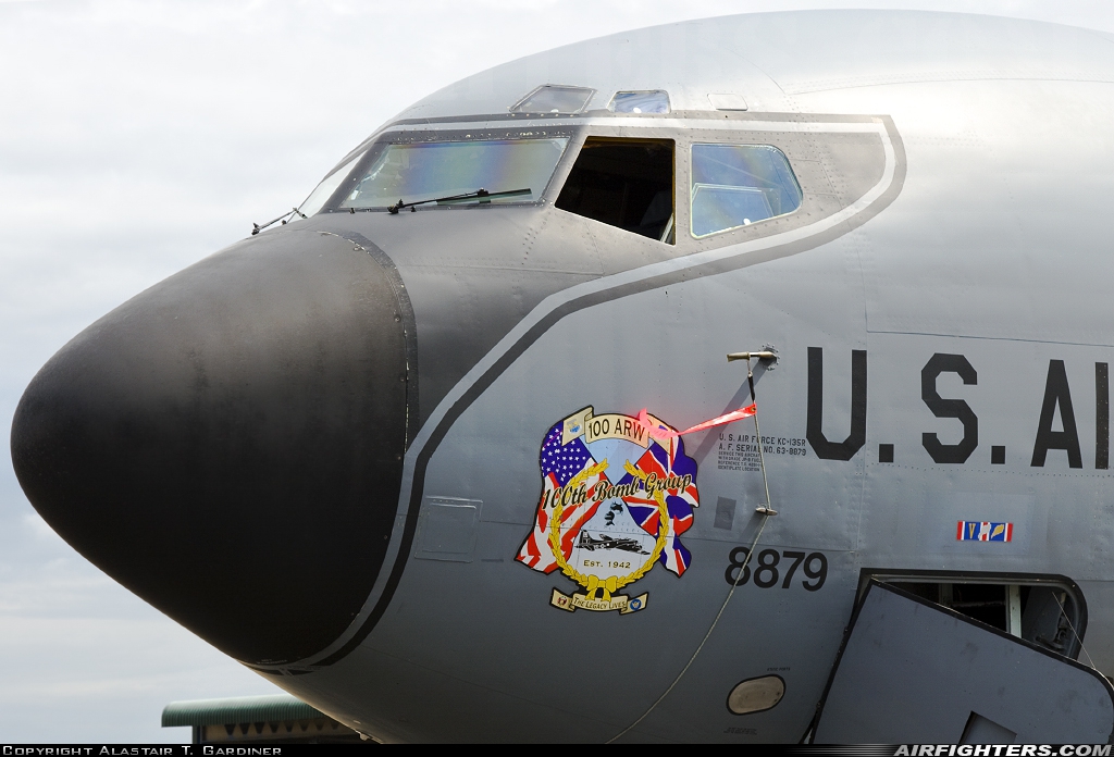USA - Air Force Boeing KC-135R Stratotanker (717-148) 63-8879 at Fairford (FFD / EGVA), UK