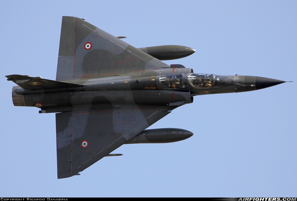 France - Air Force Dassault Mirage 2000N 374 at Cazaux (LFBC), France