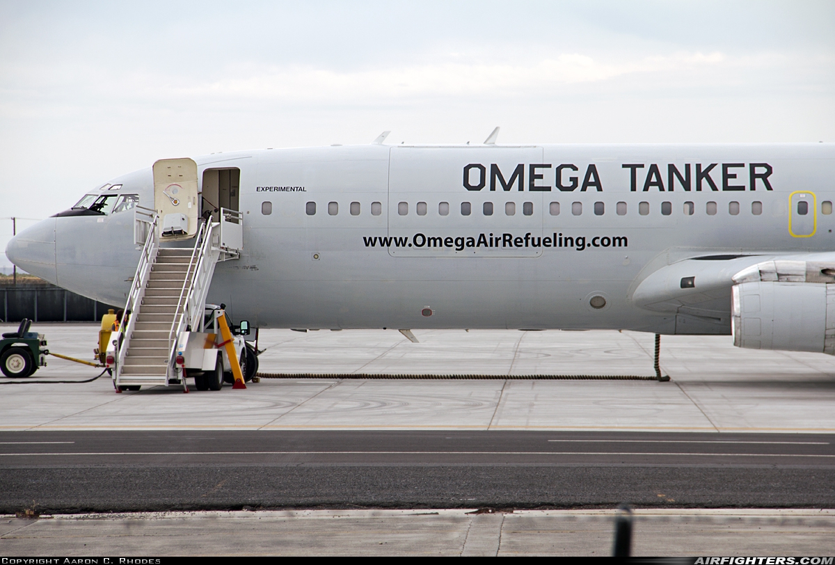 Company Owned - Omega Air Services Boeing 707-368C N707MQ at Moses Lake - Grant County Int. (Larson AFB) (MWH / LRN), USA
