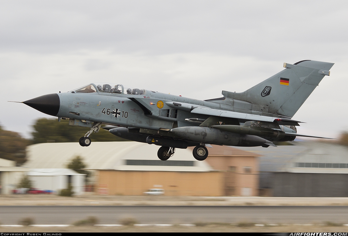 Germany - Air Force Panavia Tornado IDS 46+10 at Albacete (- Los Llanos) (LEAB), Spain