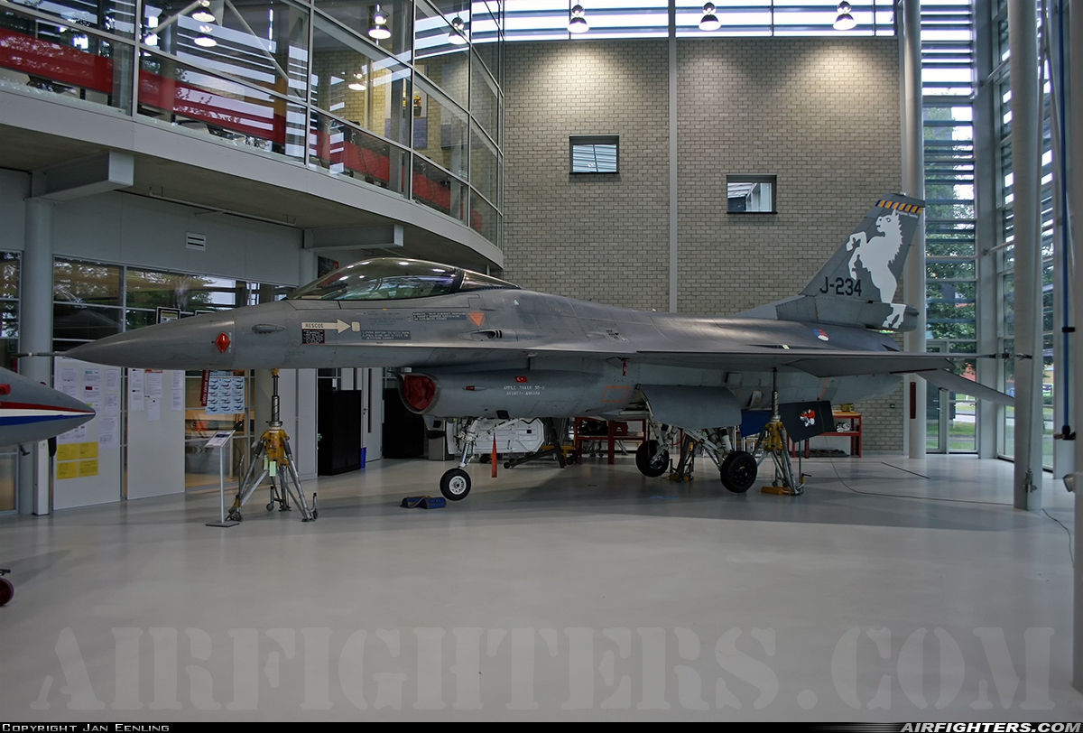Netherlands - Air Force General Dynamics F-16A Fighting Falcon J-234 at Off-Airport - Zwolle, Netherlands