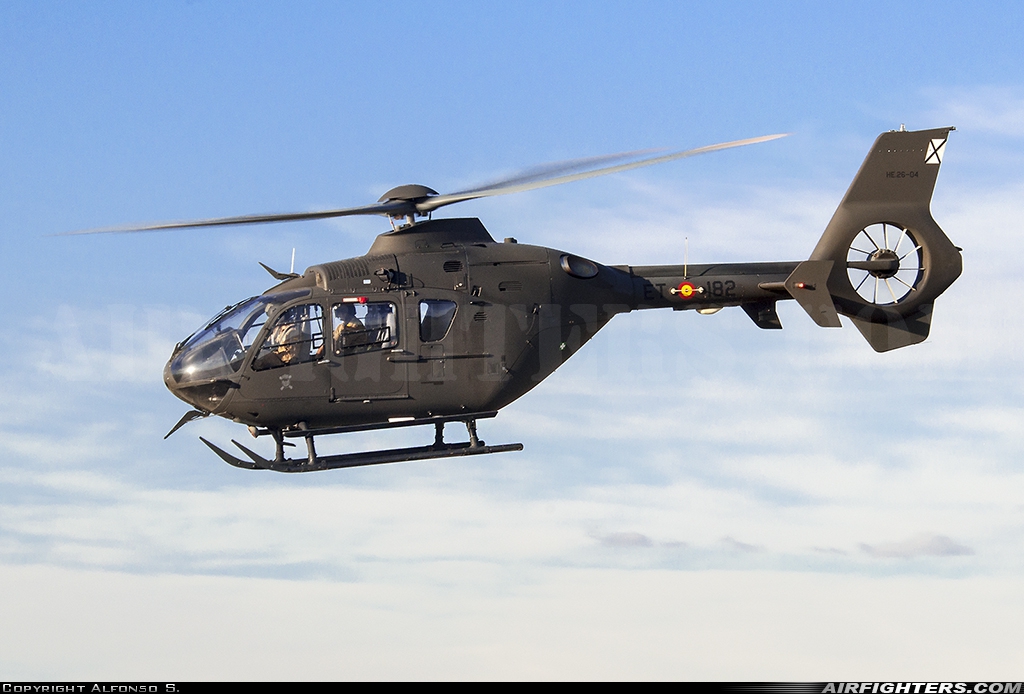 Spain - Army Eurocopter EC-135T2+ HE.26-04 at Madrid - Colmenar Viejo (LECV), Spain