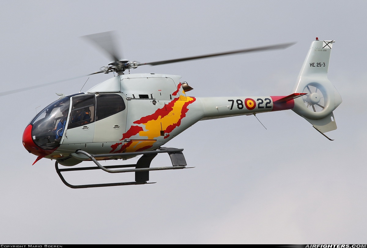 Spain - Air Force Eurocopter EC-120B Colibri HE.25-3 at Breda - Gilze-Rijen (GLZ / EHGR), Netherlands