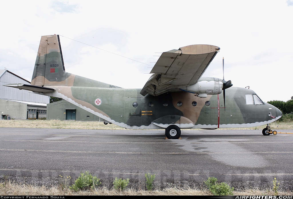 Portugal - Air Force CASA C-212-100 Aviocar 16509 at Montijo (BA6) (LPMT), Portugal