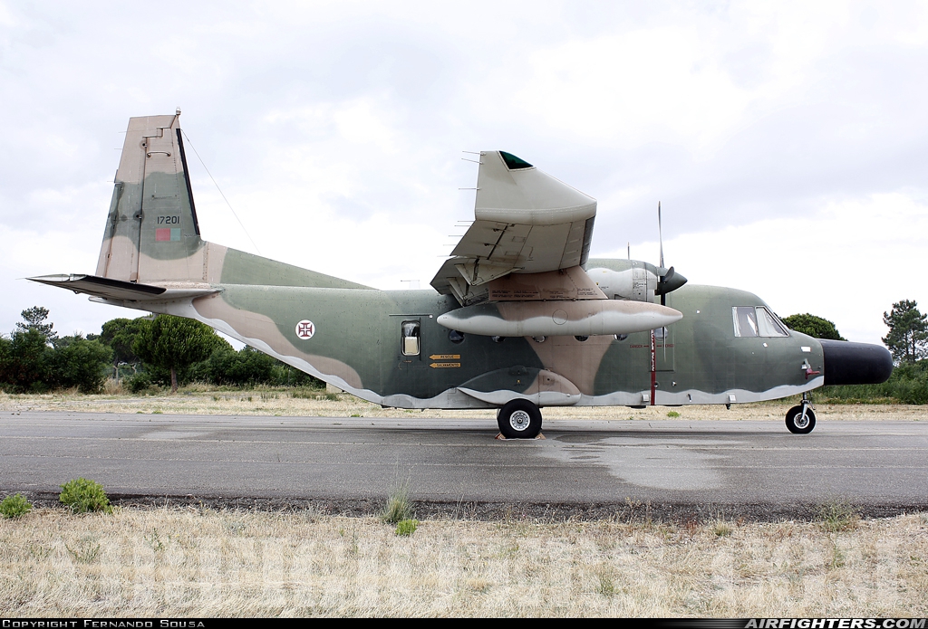 Portugal - Air Force CASA C-212-300 Aviocar 17201 at Montijo (BA6) (LPMT), Portugal
