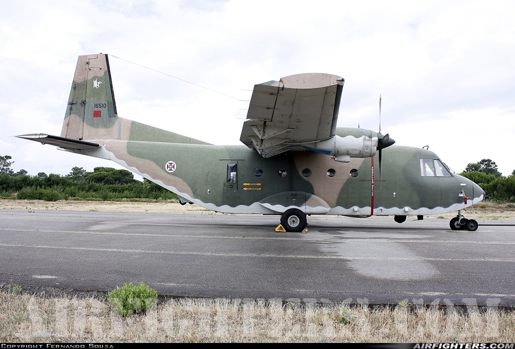 Portugal - Air Force CASA C-212-100 Aviocar 16510 at Montijo (BA6) (LPMT), Portugal
