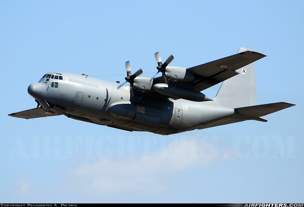 Afghanistan - Air Force Lockheed C-130H Hercules (L-382) 1677 at Athens - Eleftherios Venizelos (Spata) (ATH / LGAV), Greece