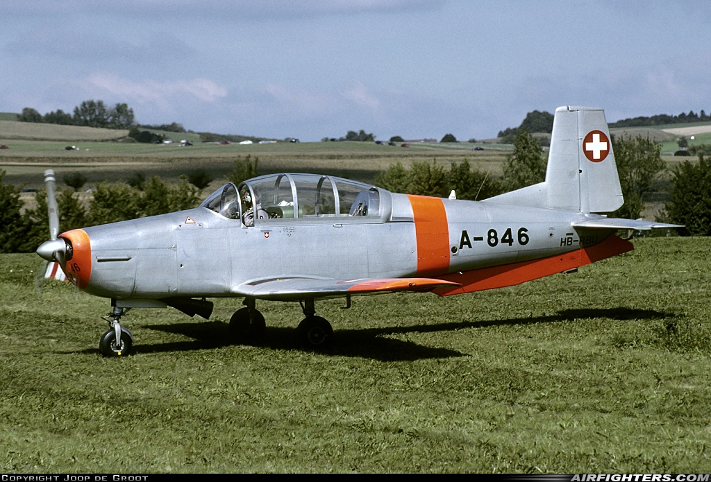 Private Pilatus P-3-05 HB-RBU at Hilzingen, Germany