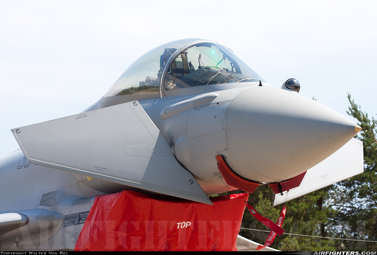 Italy - Air Force Eurofighter F-2000A Typhoon (EF-2000S) MM7280 at Nancy - Ochey (LFSO), France