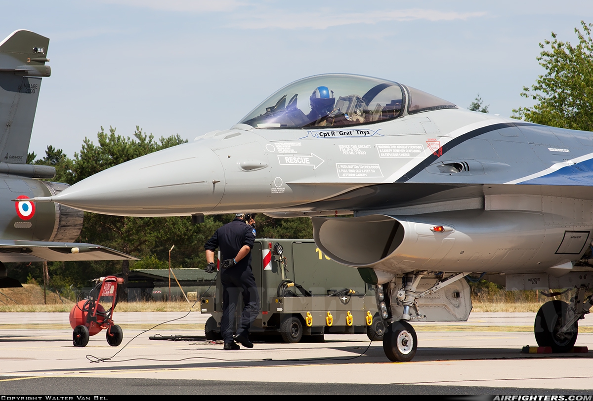Belgium - Air Force General Dynamics F-16AM Fighting Falcon FA-84 at Nancy - Ochey (LFSO), France