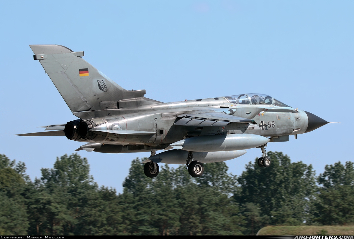 Germany - Air Force Panavia Tornado IDS 44+58 at Wittmundhafen (Wittmund) (ETNT), Germany