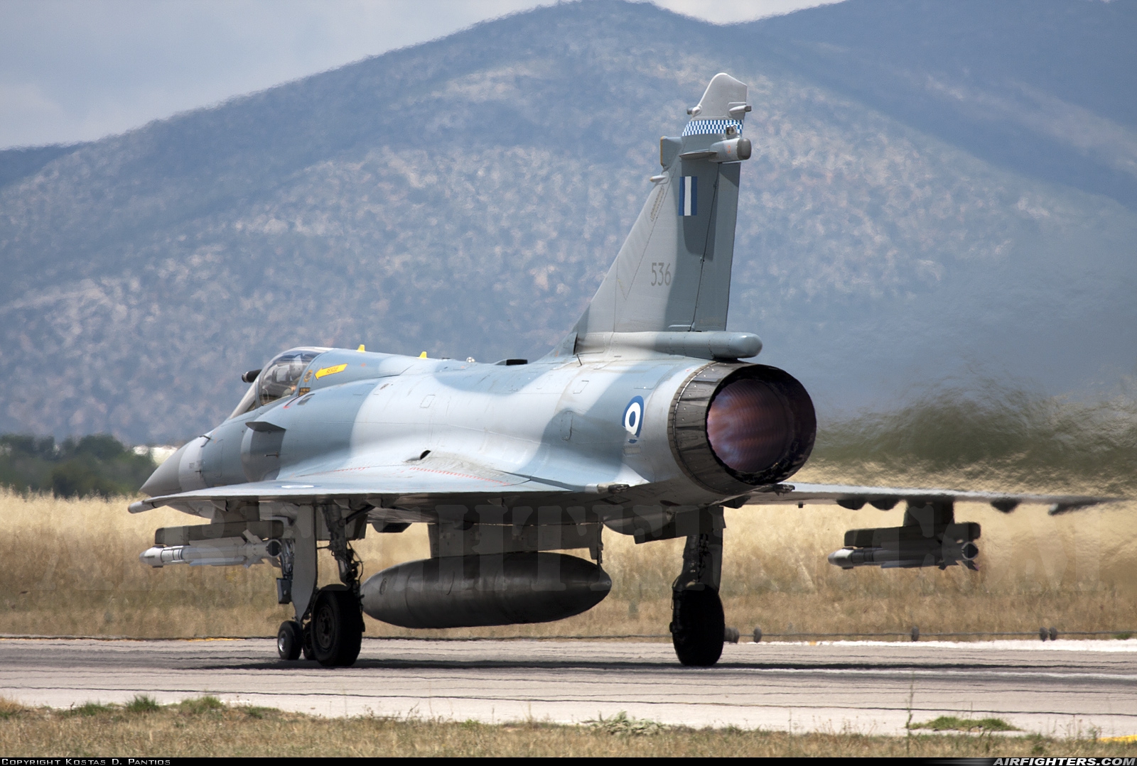 Greece - Air Force Dassault Mirage 2000-5EG 536 at Tanagra (LGTG), Greece