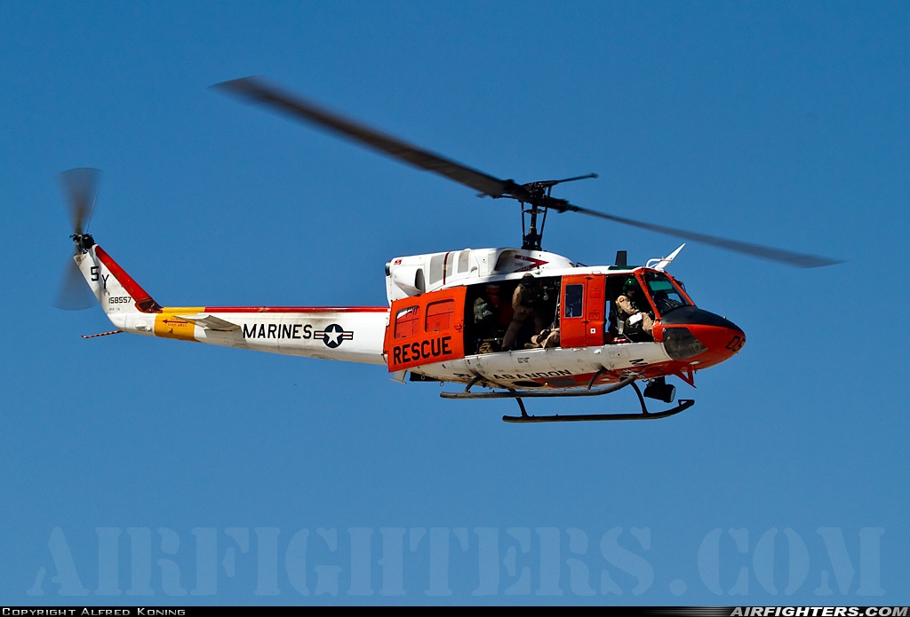 USA - Marines Bell 212 1558557 at Yuma - MCAS / Int. (NYL / KNYL), USA