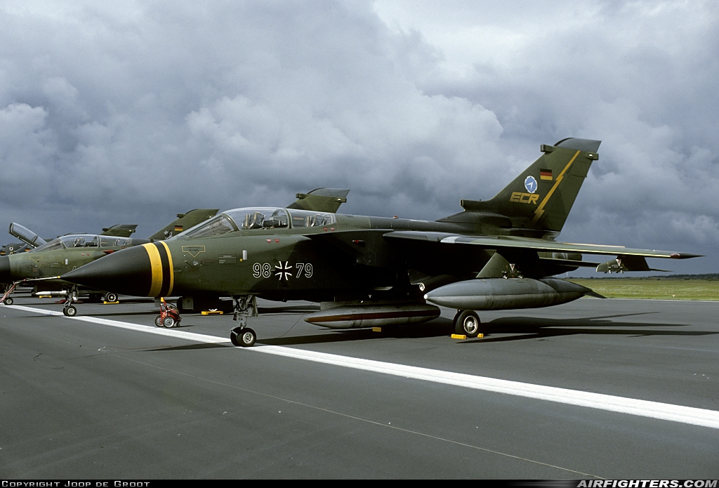 Germany - Air Force Panavia Tornado ECR 98+79 at Schleswig (- Jagel) (WBG / ETNS), Germany