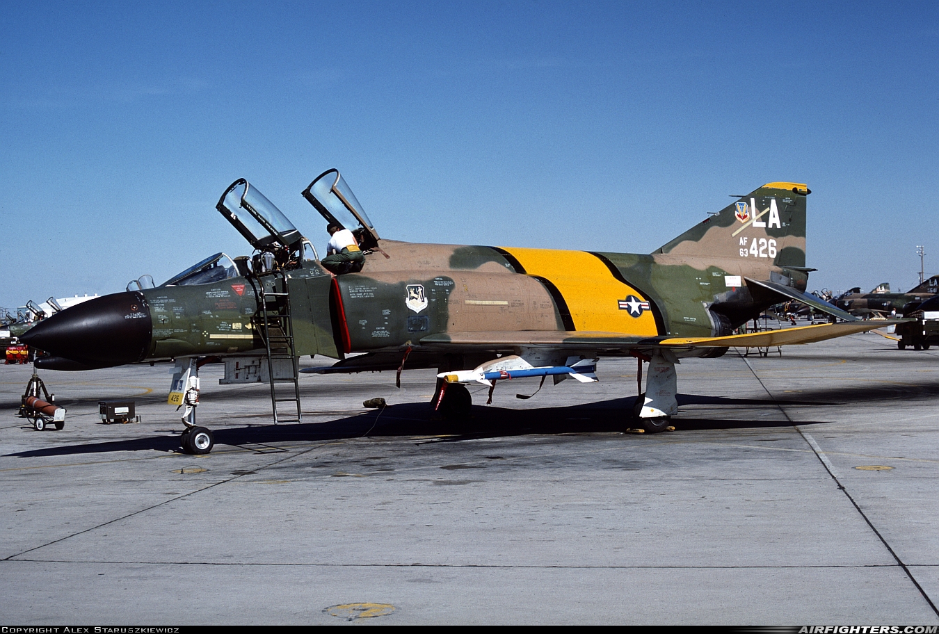 USA - Air Force McDonnell Douglas F-4C Phantom II 63-7426 at Glendale (Phoenix) - Luke AFB (LUF / KLUF), USA