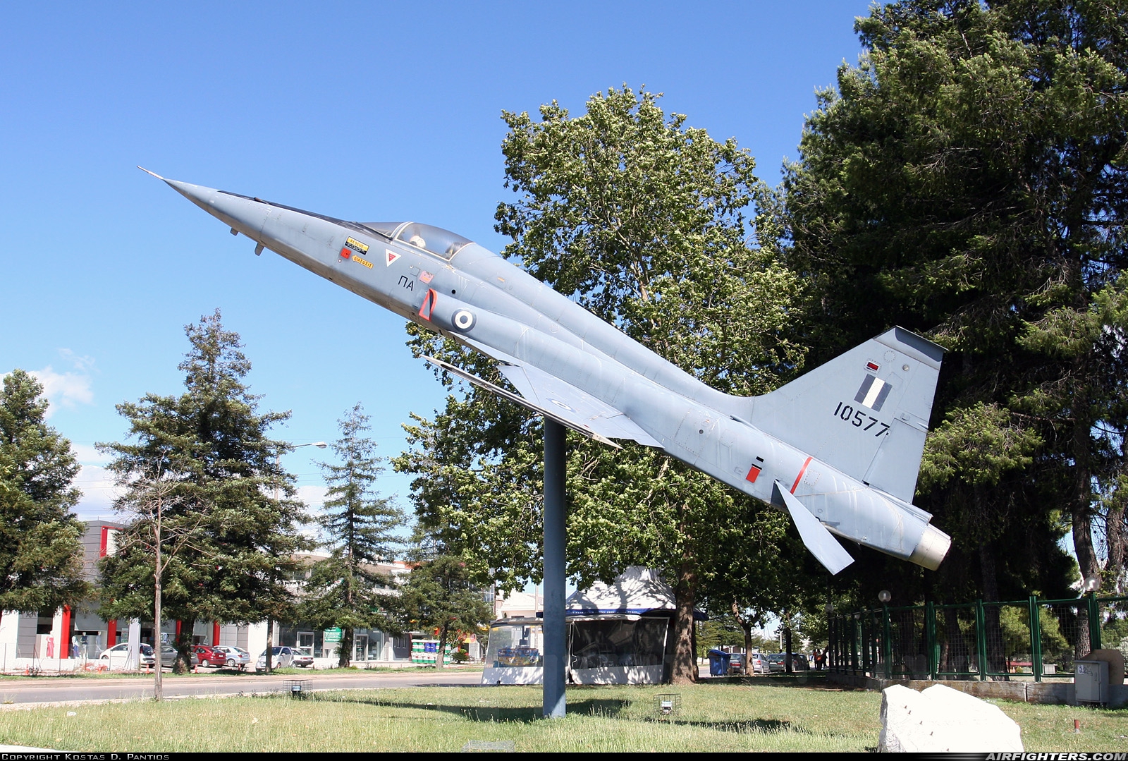 Greece - Air Force Northrop F-5A Freedom Fighter 10577 at Off-Airport - Lamia, Greece
