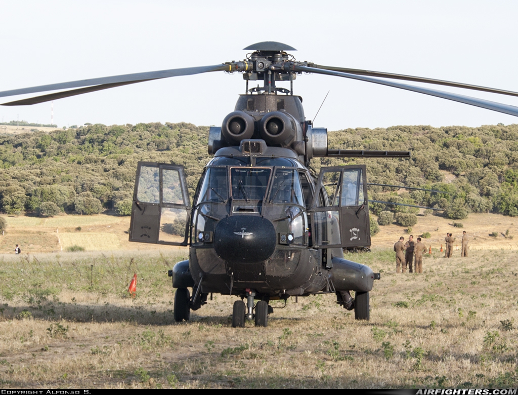 Spain - Army Aerospatiale AS-532UL Cougar HT.27-15 at Madrid - Colmenar Viejo (LECV), Spain