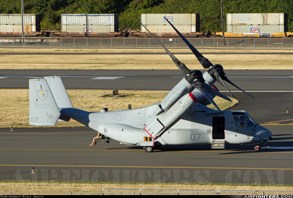 USA - Marines Bell / Boeing MV-22B Osprey 168337 at Seattle - Boeing Field / King County Int. (BFI / KBFI), USA