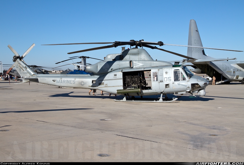 USA - Marines Bell UH-1N Iroquois (212) 167800 at Yuma - MCAS / Int. (NYL / KNYL), USA