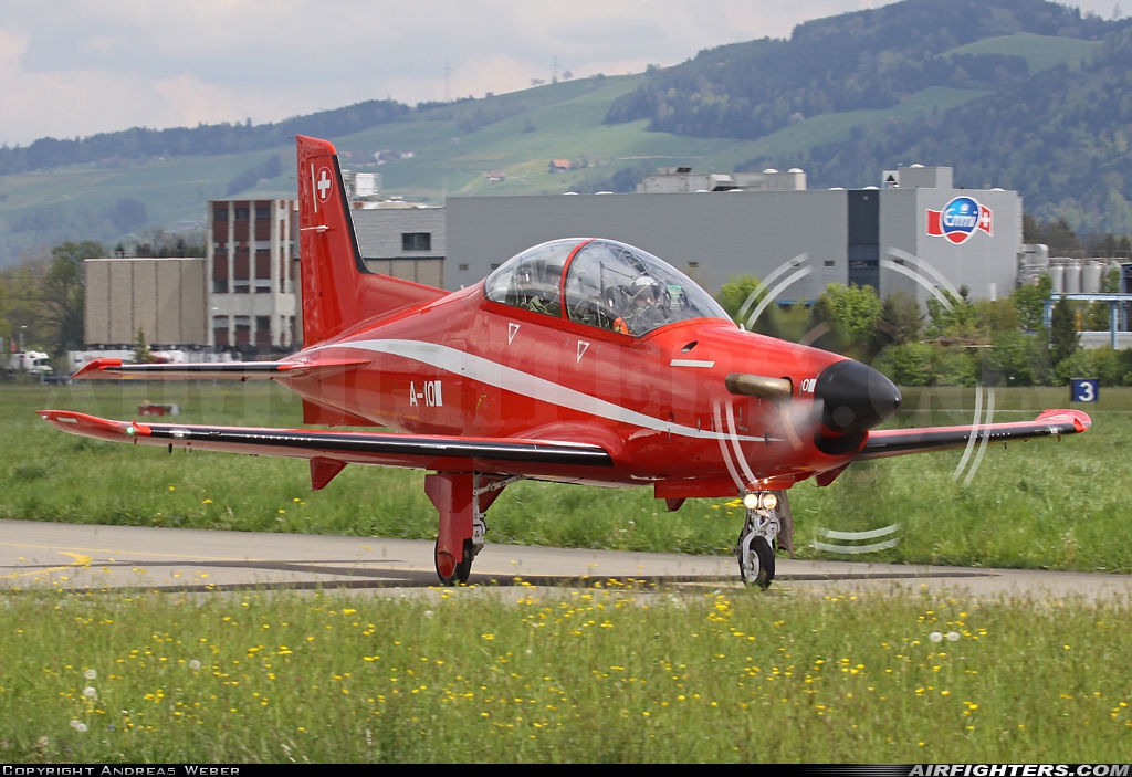Switzerland - Air Force Pilatus PC-21 A-104 at Emmen (EML / LSME), Switzerland