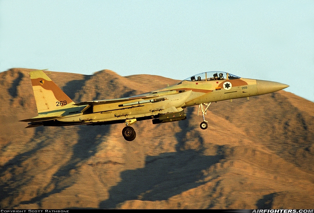Israel - Air Force McDonnell Douglas F-15I Ra'am 269 at Las Vegas - Nellis AFB (LSV / KLSV), USA
