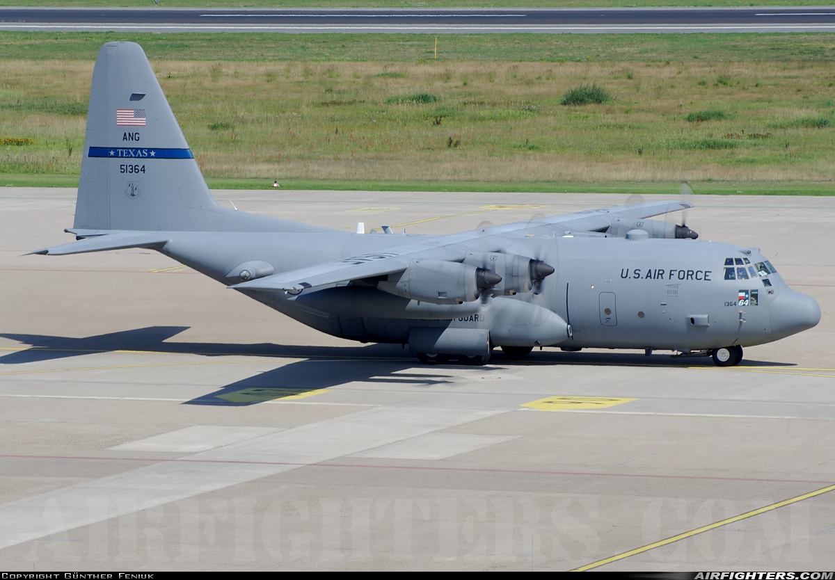 USA - Air Force Lockheed C-130H Hercules (L-382) 85-1364 at Nuremberg (NUE / EDDN), Germany