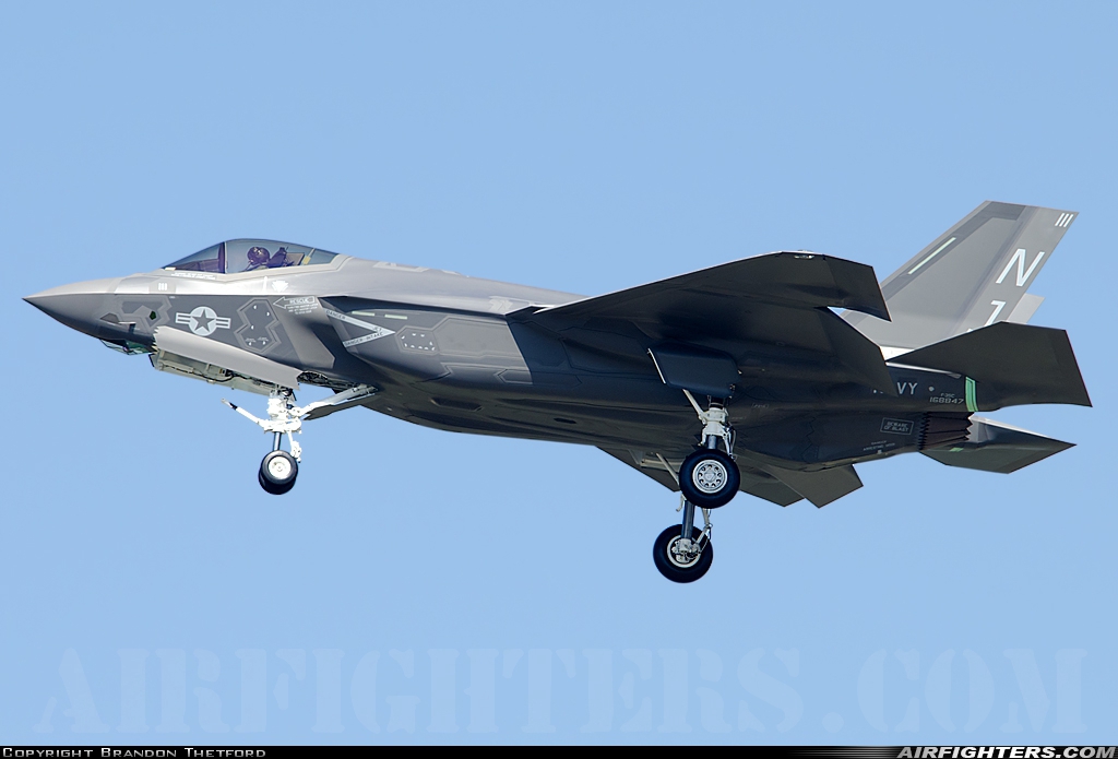 USA - Navy Lockheed Martin F-35C Lightning II 168847 at Fort Worth - NAS JRB / Carswell Field (AFB) (NFW / KFWH), USA