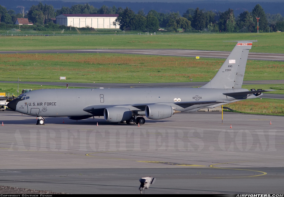USA - Air Force Boeing KC-135R Stratotanker (717-148) 62-3511 at Nuremberg (NUE / EDDN), Germany