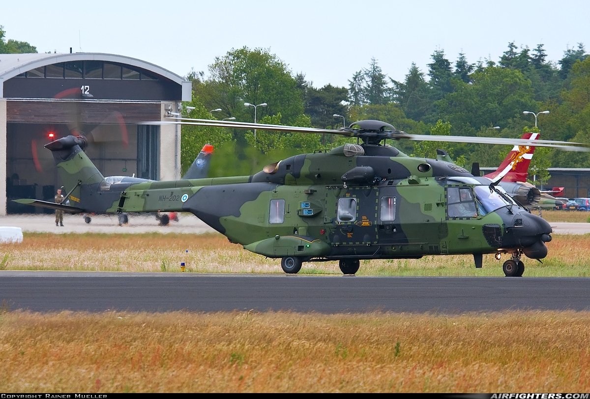 Finland - Air Force NHI NH-90TTH NH-202 at Breda - Gilze-Rijen (GLZ / EHGR), Netherlands