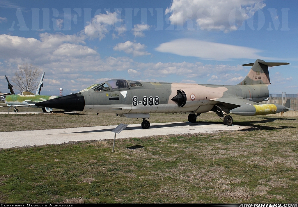 Türkiye - Air Force Canadair CF-104 Starfighter (CL-90) 63-899 at Plovdiv (- Krumovo) (PDV / LBPD), Bulgaria