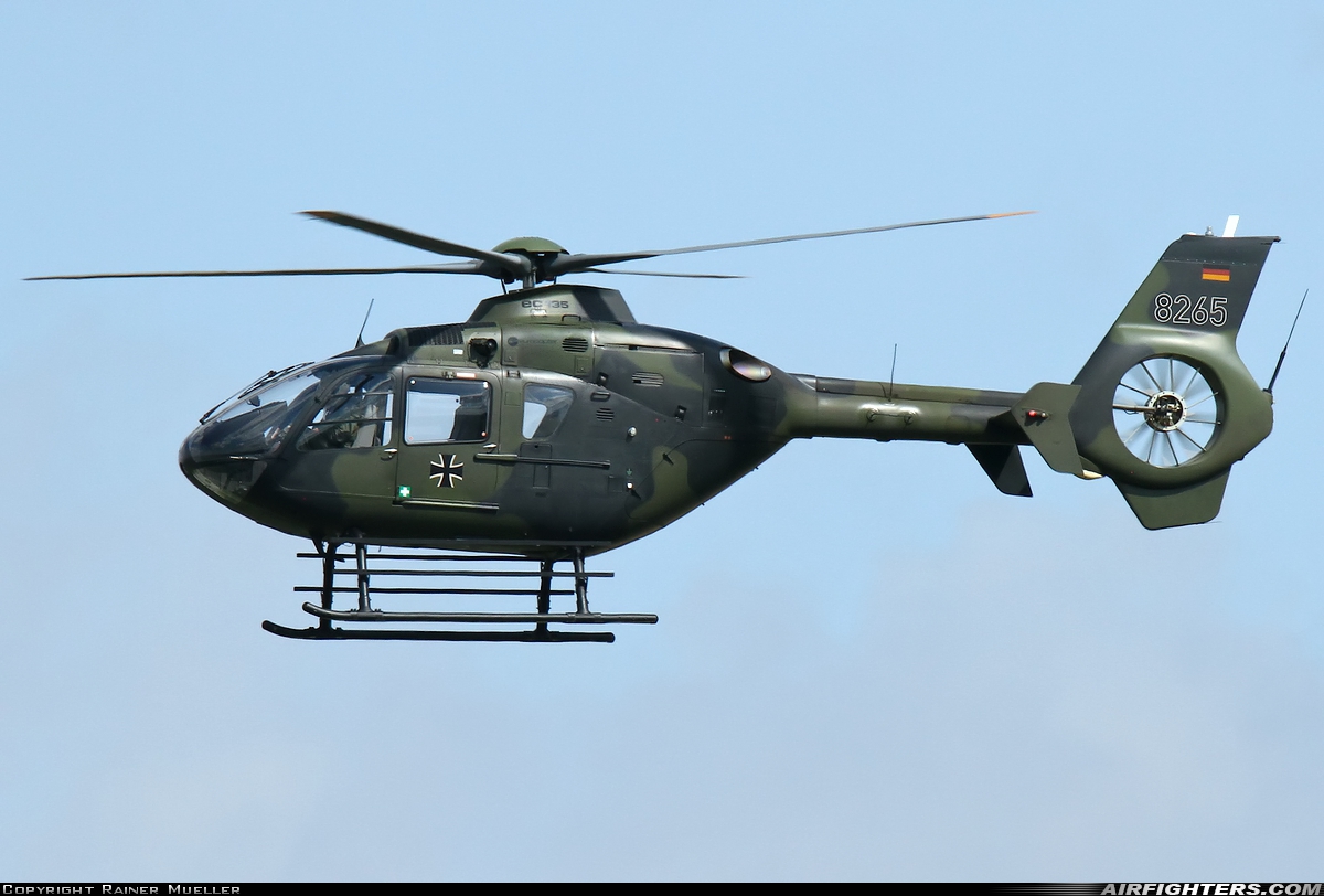 Germany - Army Eurocopter EC-135T1 82+65 at Buckeburg (- Achum) (ETHB), Germany