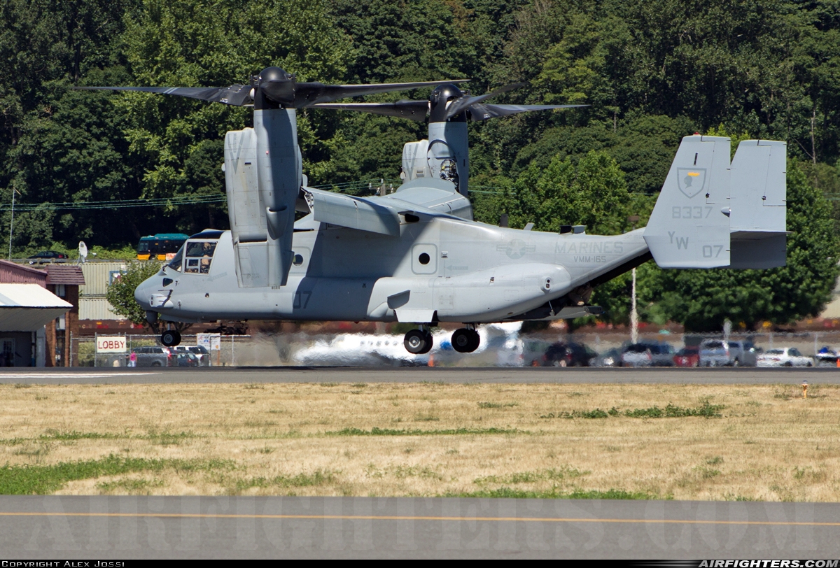 USA - Marines Bell / Boeing MV-22B Osprey 168337 at Seattle - Boeing Field / King County Int. (BFI / KBFI), USA