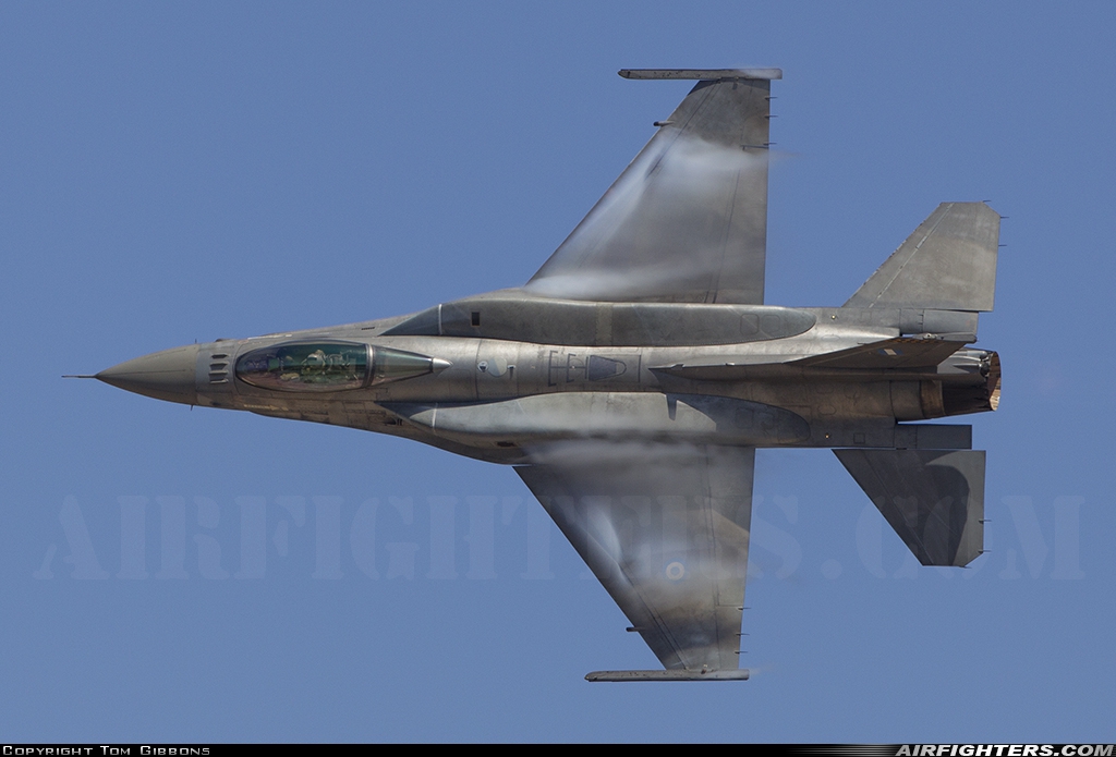 Greece - Air Force General Dynamics F-16C Fighting Falcon 523 at Off-Airport - Chania, Greece