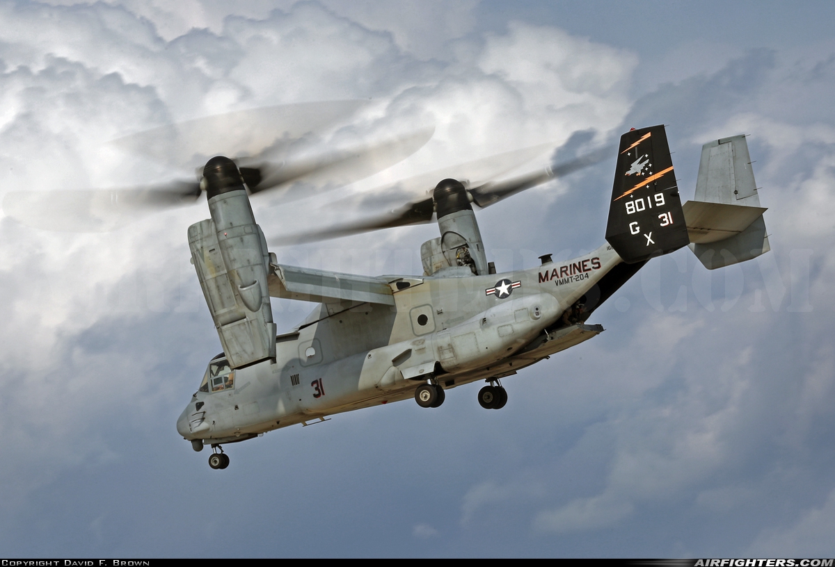 USA - Marines Bell / Boeing MV-22B Osprey 168019 at Oshkosh - Wittman Regional (OSH / KOSH), USA