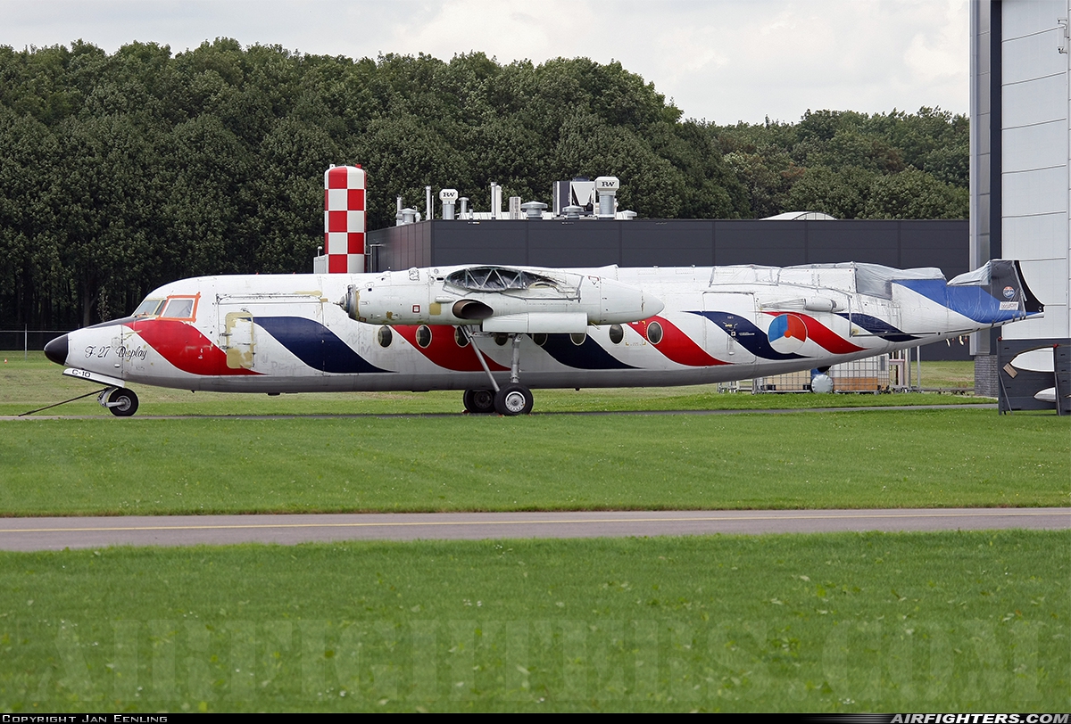 Netherlands - Air Force Fokker F-27-300M Troopship C-10 at Lelystad (LEY / EHLE), Netherlands