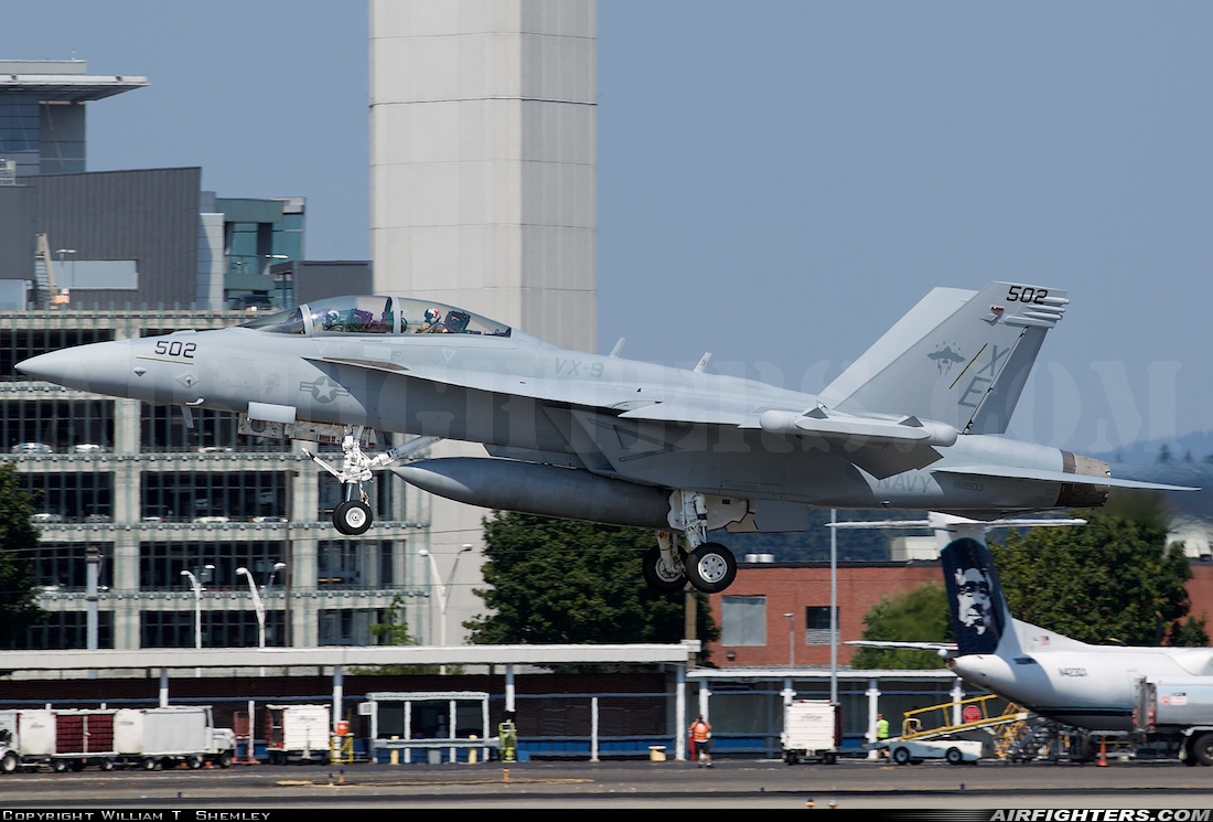 USA - Navy Boeing EA-18G Growler 168903 at Portland - Int. (PDX / KPDX), USA