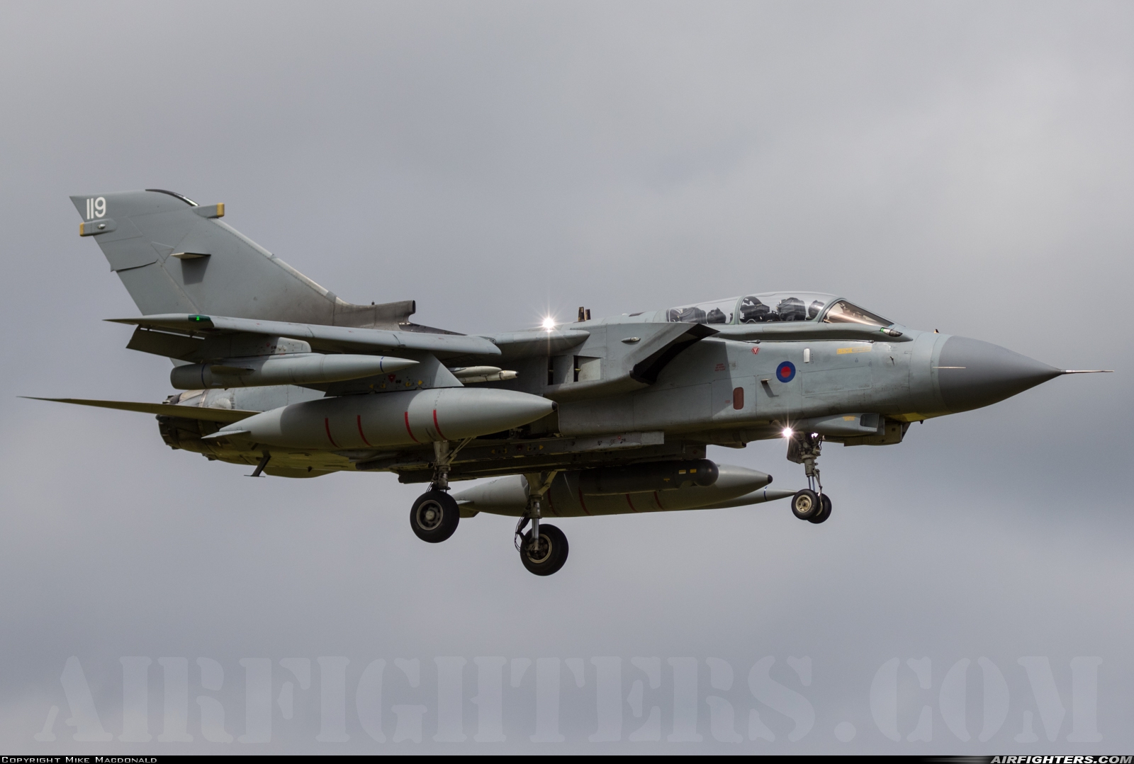 UK - Air Force Panavia Tornado GR4A ZG707 at Lossiemouth (LMO / EGQS), UK