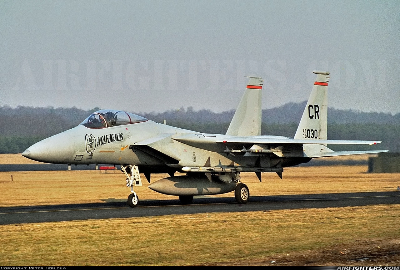 USA - Air Force McDonnell Douglas F-15C Eagle 79-0030 at Utrecht - Soesterberg (UTC / EHSB), Netherlands