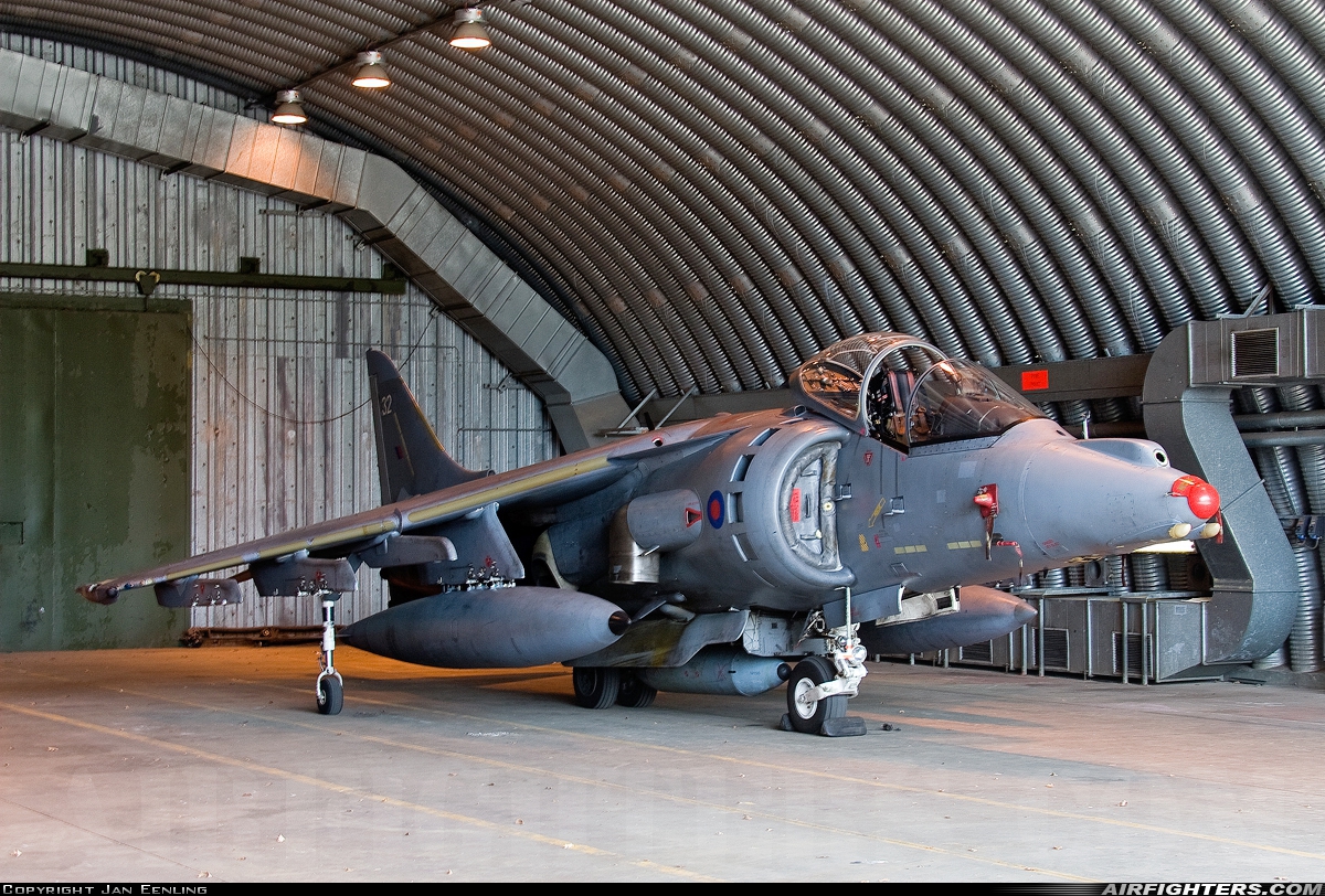UK - Air Force British Aerospace Harrier GR.7 ZD403 at Laarbruch (EDUL / ETUL), Germany